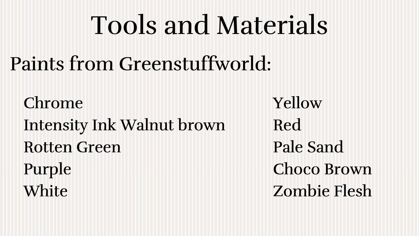 Online Class (English) Easter flowers