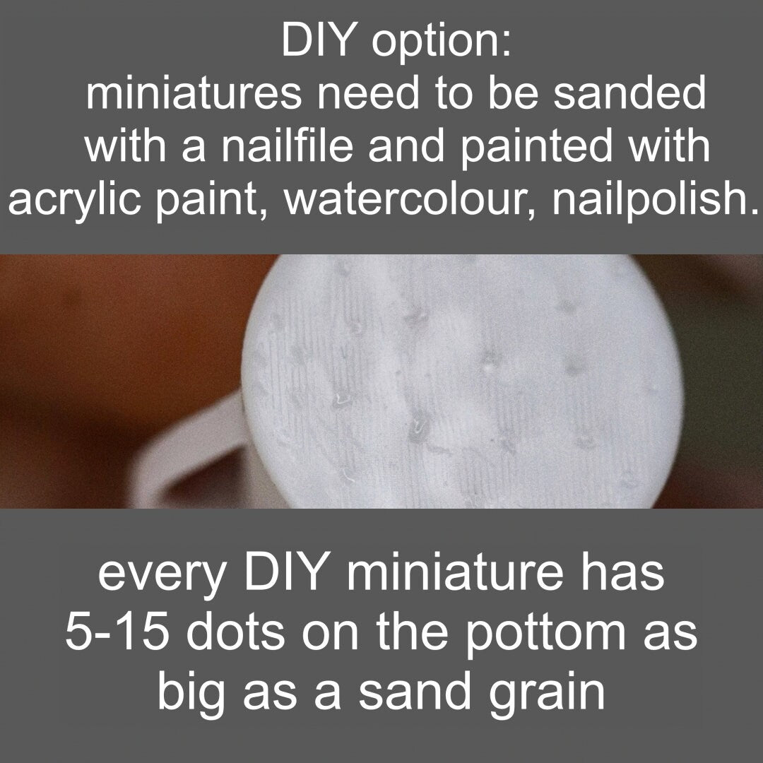 1:12 miniature dollhouse animal tray 3d printed