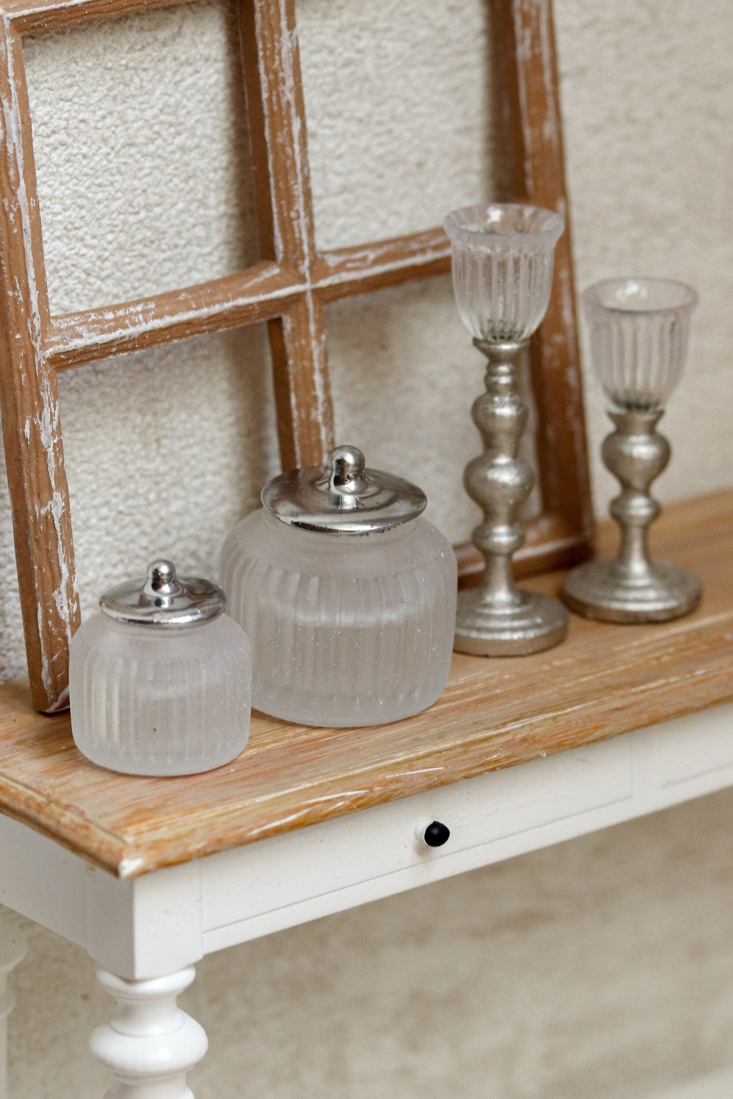 Dollhouse storage jars 1:12 miniature 3d printed
