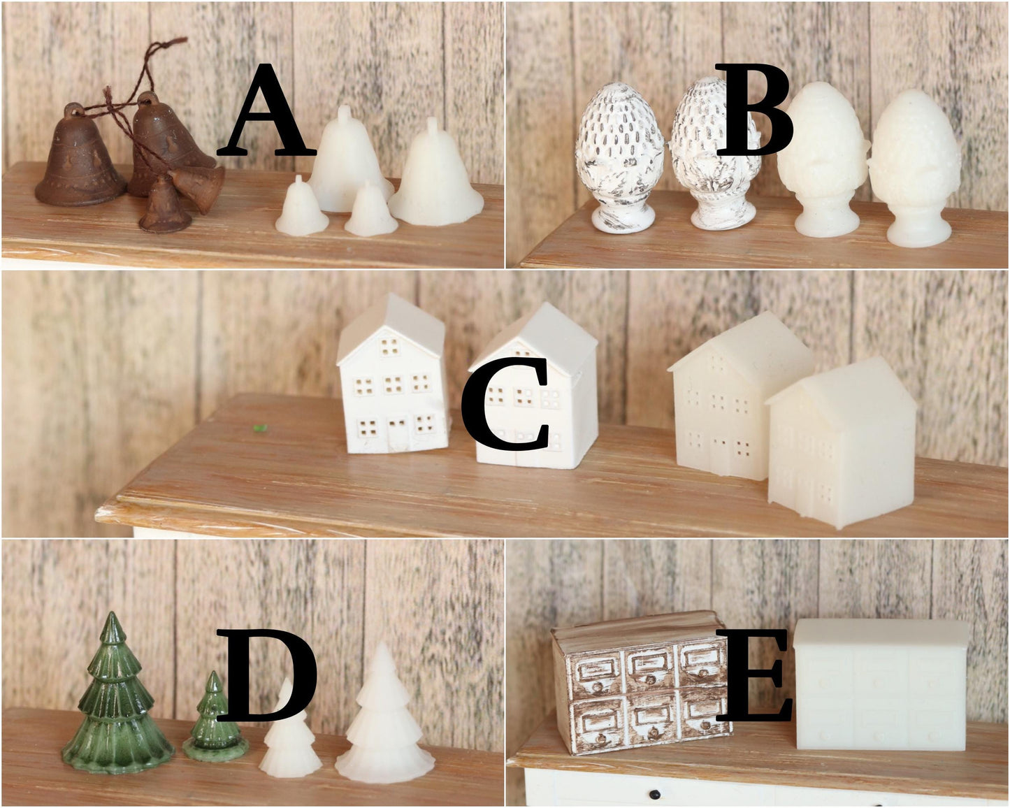 Dollhouse Christmas decoration 1:12 miniature 3d printed