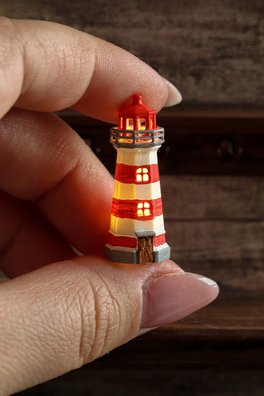 Leuchtturm Batterie Lampe