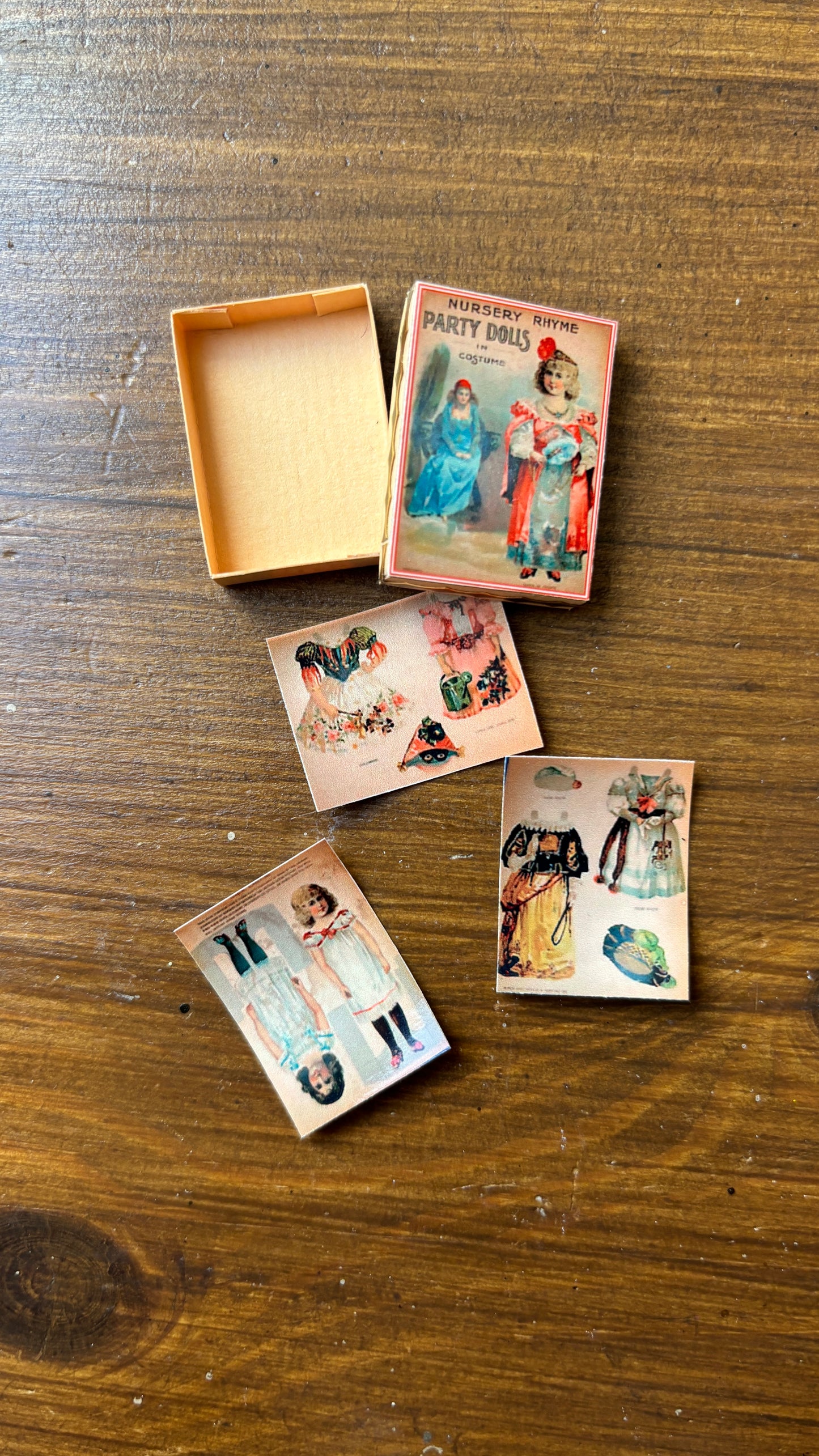 party dolls in costume paper