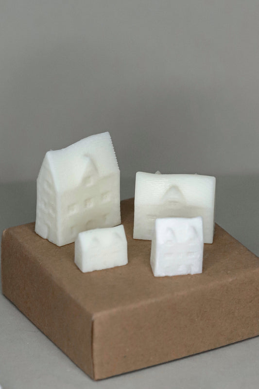 DIY Kit Houses set of low and tall