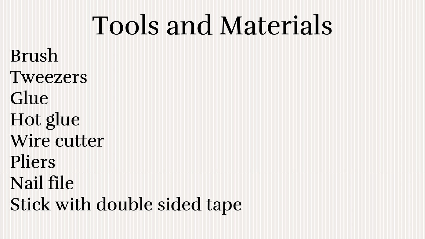 Online Class (English) illuminated pond (soldering free)
