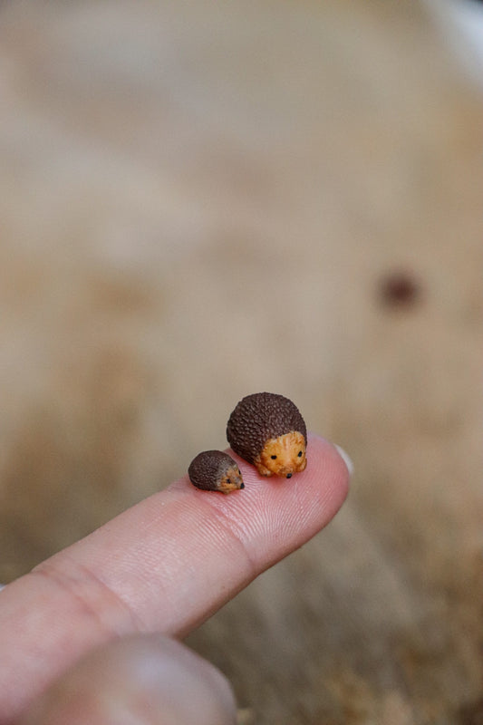 1:12 miniature hedgehog family 3d printed