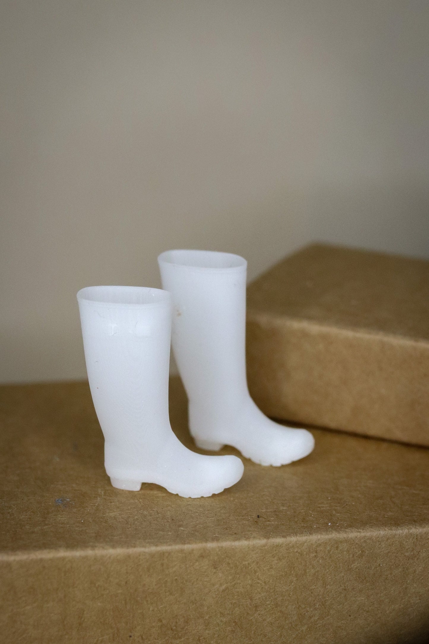 1:12 miniature dollhouse rubber boots 3d printed