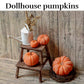 Dollhouse autumn fall decoration 3d printed 1:12 miniature pumpkins