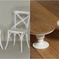 Dollhouse chair table 1:12 miniature